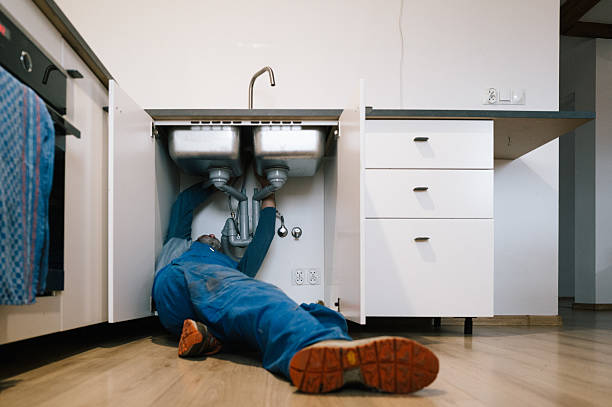 Professional Drain Cleaning technician working in North Fork, AZ